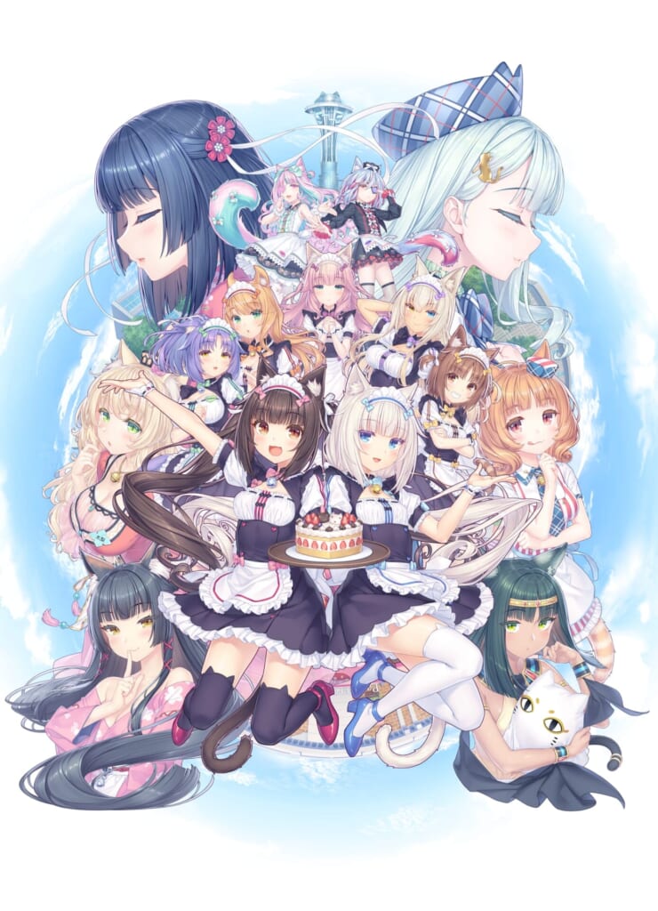 「ネコぱら セカイコネクト」公式キービジュアル